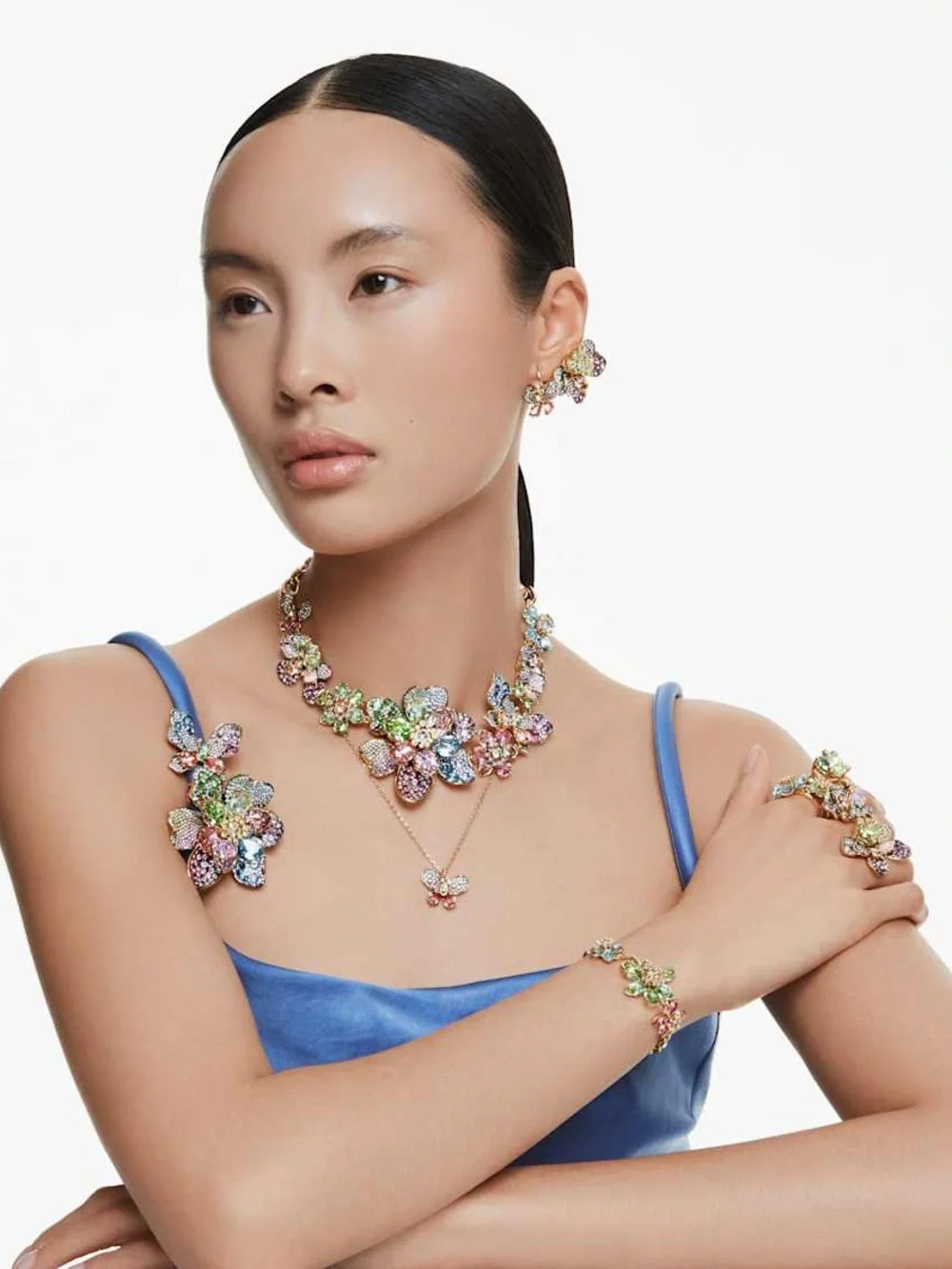 Swarovski Idyllia Brooch and Pendant